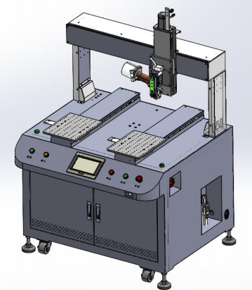 非標(biāo)鉚接定制案例精選——落地式四軸絲桿拉釘機(jī)